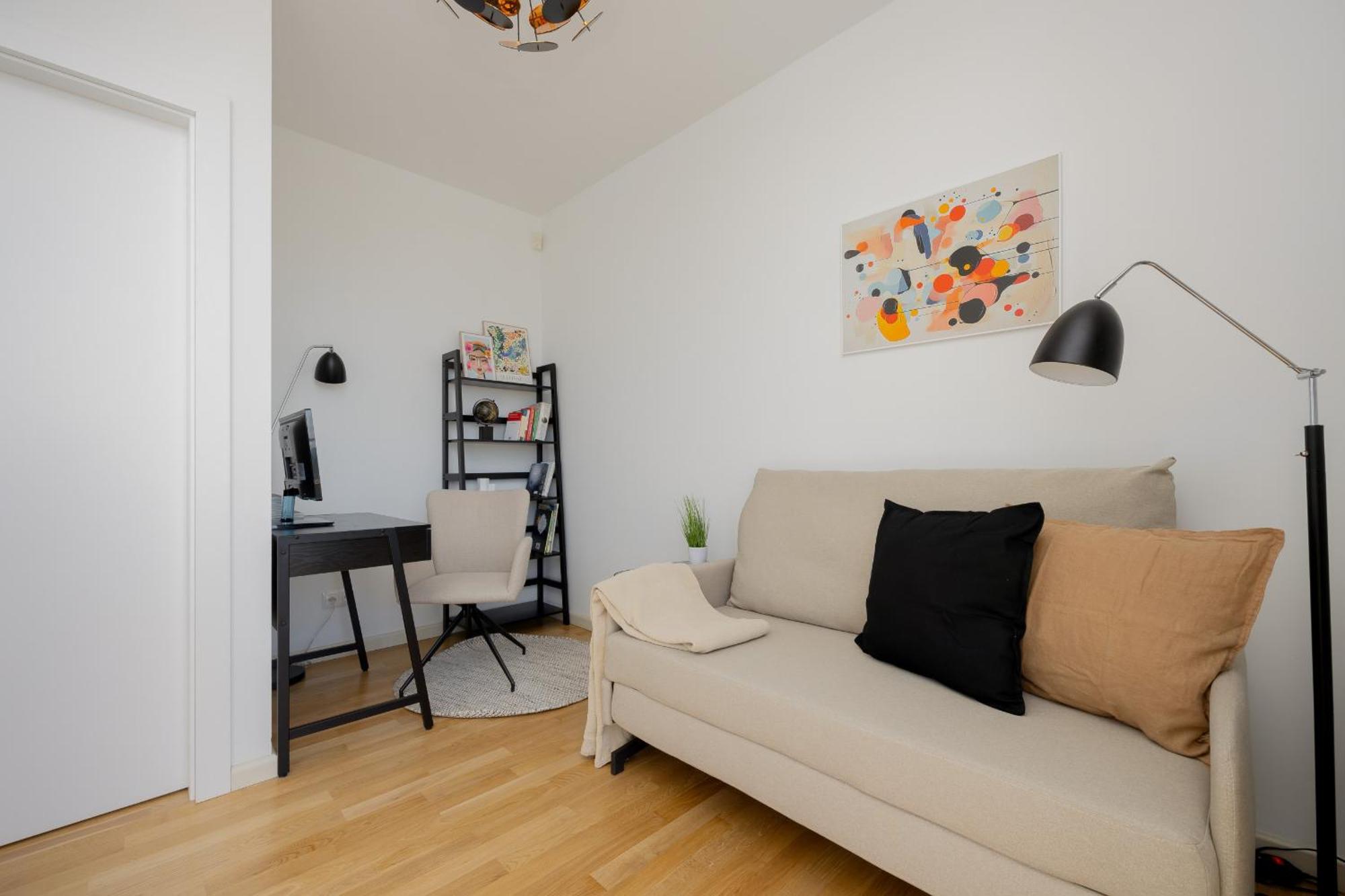 Apartament Luxury Four Bedroom With Parking & Balcony In Mokotow By Renters Prestige *